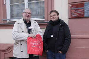 Freuen sich auf Beratungen: V.l. Achim Appel und Sascha Dühmke.