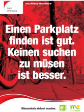 Einen Parkplatz finden ist gut. Keinen suchen zu müssen ist besser.